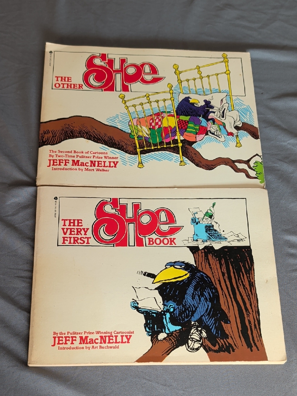 The Shoe Book Set by Jeff MacNelly - Colorful Cartoon Covers
